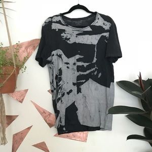 Black all saints tee
